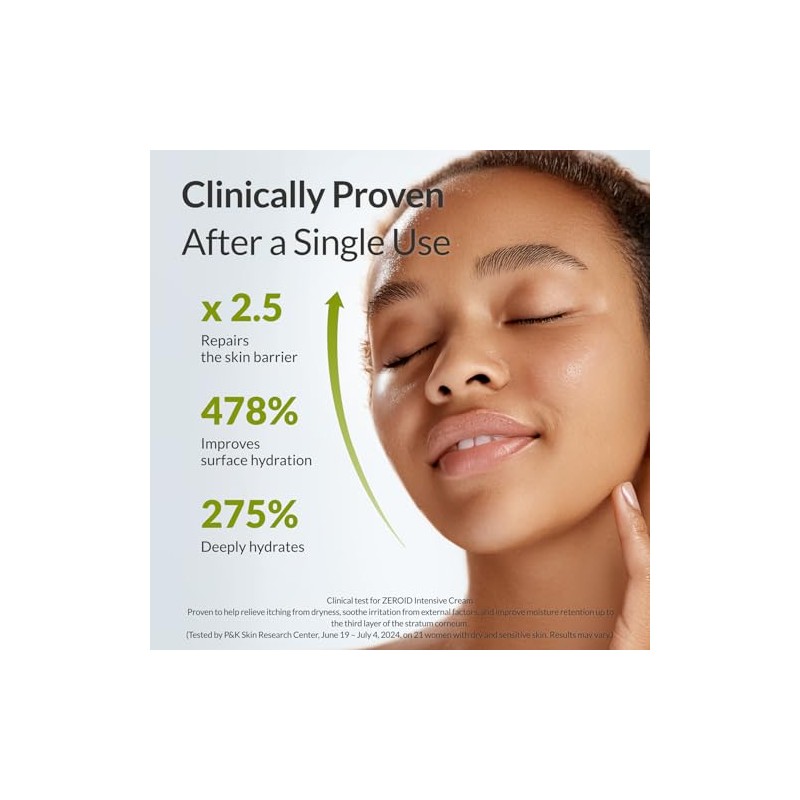 ZEROID Intensive Cream Korean Dermocosmetic Intensive Care for Severe Dry