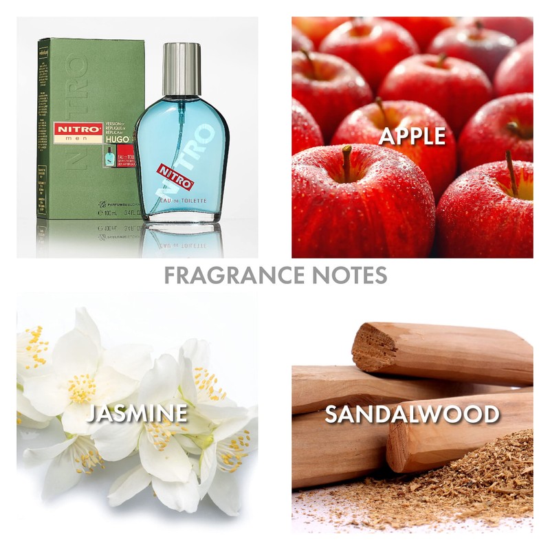 Belcam Bath Therapy Mens Fragrance, Nitro, 3.4 Fluid Ounce