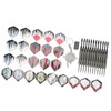 12Pcs Dart Set Stainless Steel Tip Anti Fall Competitive Entertaining