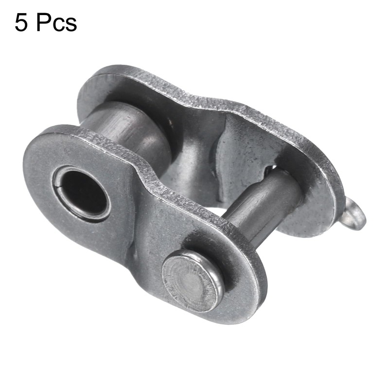 sourcing map 5Pcs #420 Chain Offset Half Link Roller, 1/2"