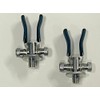 Fishing Rod back Butt Rests, Adjustable spring Rests, stainless steel