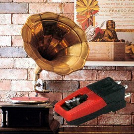 Stylus Needle Turntable Diamond Phono Cartridge Ceramic For LP G7M0 I3Z4 C9K1