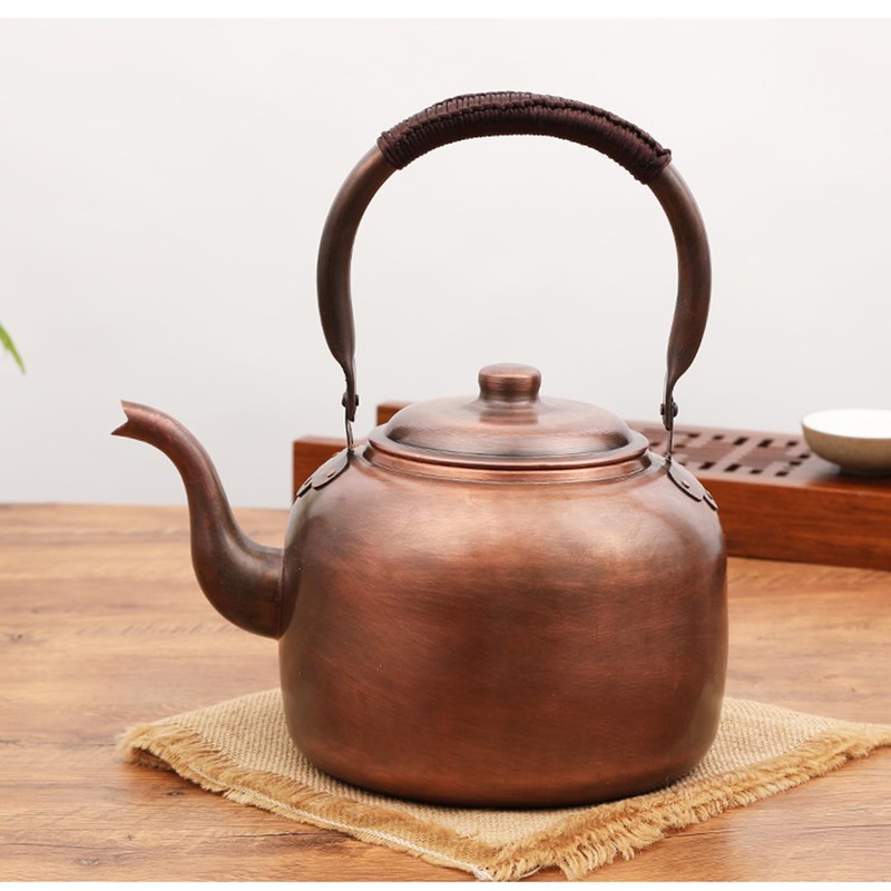Generic Whistle Tea Pot,Tea Kettle,Copper Kettle,water boiling beep,with Ergonomic Handle,