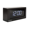 Karlsson Table Clock Boxed LED Black