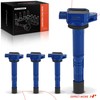 A-Premium (Blue) Engine Ignition Coil Pack Compatible with Honda CR-V