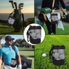 Golf Ball Bag, Golf Tee Bag with Drawstring Closure, Durable