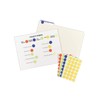 Avery Print/Write Self-Adhesive Removable Labels, 0.75 Inch Diameter, Red, 1008