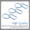 Middrivr Intake Manifold Gaskets Lower & Upper Gasket Plenum Set,