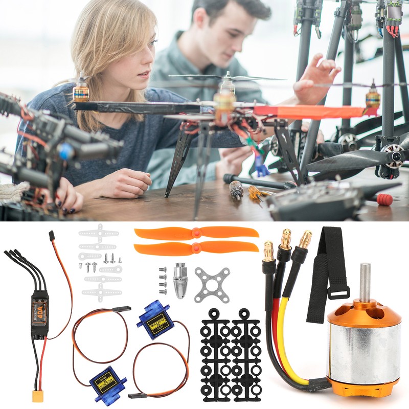 2217 KV1100 Motor 1060 Propeller 9G Servo 40A XT60 ESC