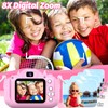 Goopow Kids Selfie Camera Toys for Girls Age 3-9, Digital