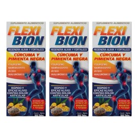 Flexibion Curcuma Pimienta Negra Frascos