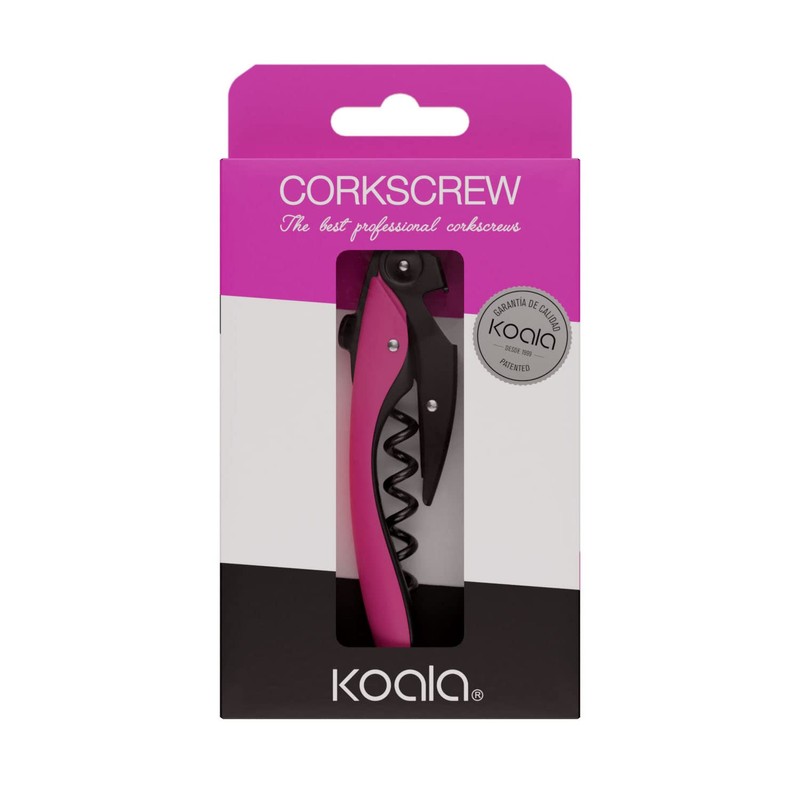 Koala Spain High Tech Two Stroke Automatic Corkscrew - Pink