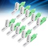 10Pcs Fiber Optic Quick Connector Embedded SC/for APC Fast Cold
