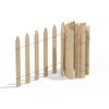 Greenes Fence Cedar Wood Garden Picket Fence 16" H x