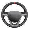 MEWANT Hand Stitched Car Steering Wheel Covers for Lancia Delta