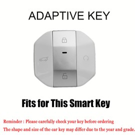 HIBEYO Fit for Jetour Traveller Shanhai T2 2024 Handmade Leather Key Fob Cover Compatition with 2024 Jetour Traveller Accessories Smart Remote Auto Key Shell with Key Chain(Black)