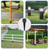 4 Pack 4x4 Fence Post Anchor Ground Spike – Heavy