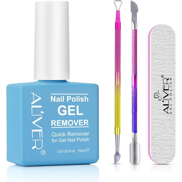 Nail Polish Remover Kit - Gel and Acrylic Remover, Easily
