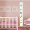 SYCARON Growth Chart Kids, Nursery Height Charts Canvas Wall Ruler