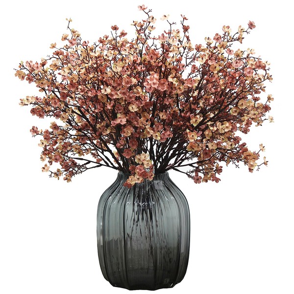 JAKY-Global Babys Breath Silk Artificial Flowers 6 Bundle European Fake