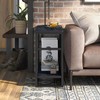 HOMES: Inside + Out Valen Transitional 1-Shelf Metal Frame 32