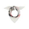 Giorgio Rimaldi Neckerchief with Checked Pattern – 55 x 55