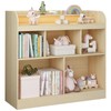 Lkeiyay Kids Bookshelf,Wooden Storage Shelf Organizer,Bookshelf for Kids Bedroom,Bookcase with