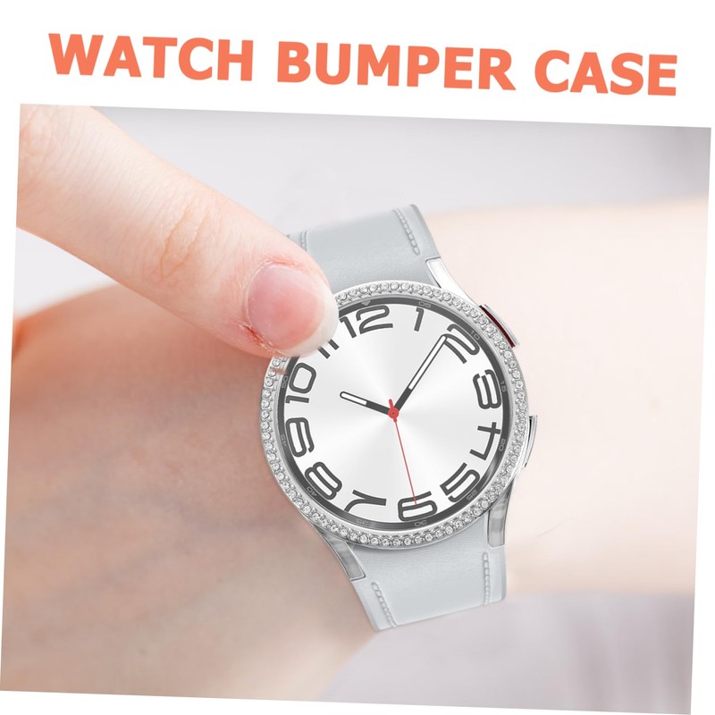 TEHAUX Bling Watch Protective Frame Bumper Case for Watch with