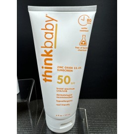 Thinkbaby Sunscreen Lotion SPF 50 6 fl oz Duo and Stick SPF 30 0.64 11/26 Sealed