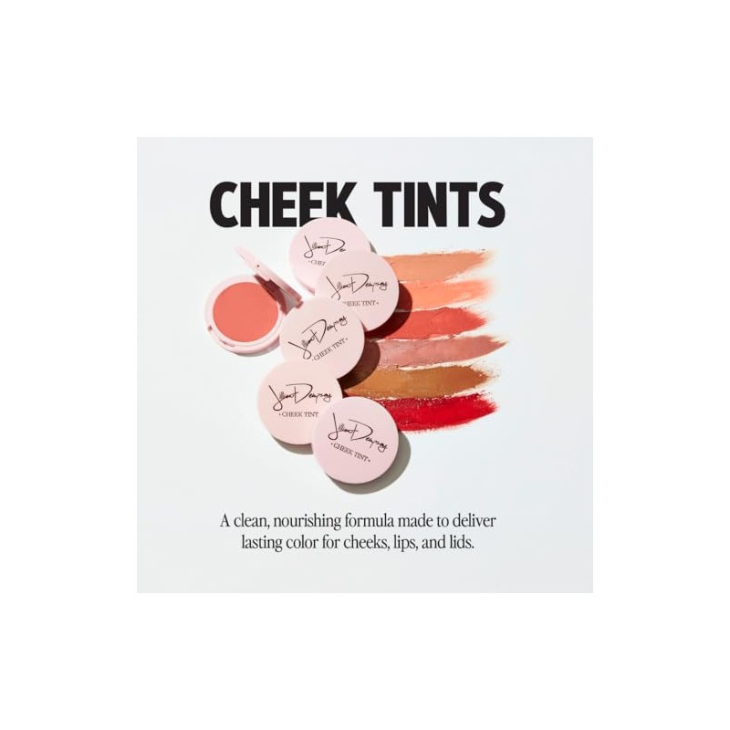 Jillian Dempsey Cheek Tint, Blush Crisp Red, 0.11 Ounce
