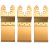 3 Pack - 35mm Carbide End Cut Multi Tool Blades