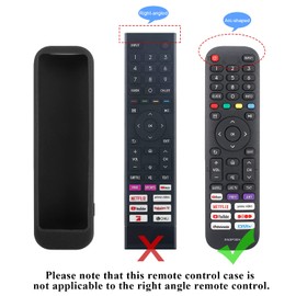 Remote Control Case Compatible with Hisense EN2P30H EN2J30H EN2D30H EN2B30H EN2N30H EN2A30 EN2G30H Remote Control Protective Cases for Hisense Original TV Remote Control (Red)