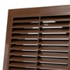 ECOPRO VENT Brown 5'' Inch Ventilation Grille - Inside/Outside use