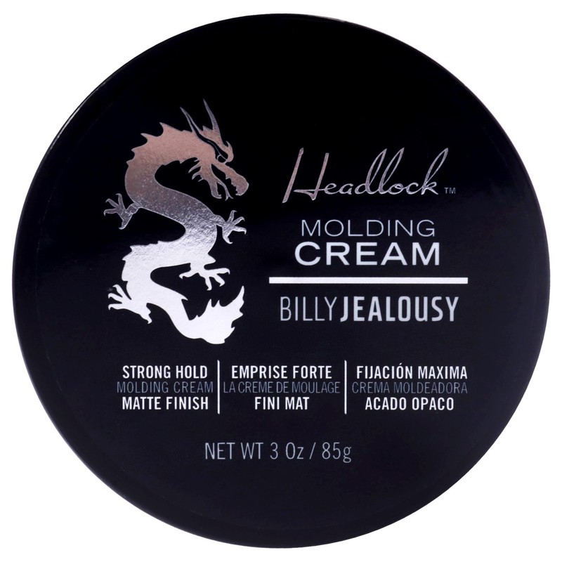 Billy Jealousy Headlock Hair Molding Cream, Hair Styling Cream for
