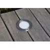 Ceiling light GX53 BEL "R" Round Stainless Steel IP65