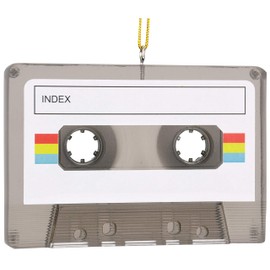 Tree Buddees Retro Cassette Tape Unique Christmas Ornaments - Personalizable