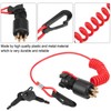 500580 - Ignition Lock Boat Waterproof Ignition Key Switch &