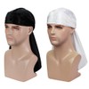 2 PCS Crushed Velvet Wave Durag – Premium Soft Durag