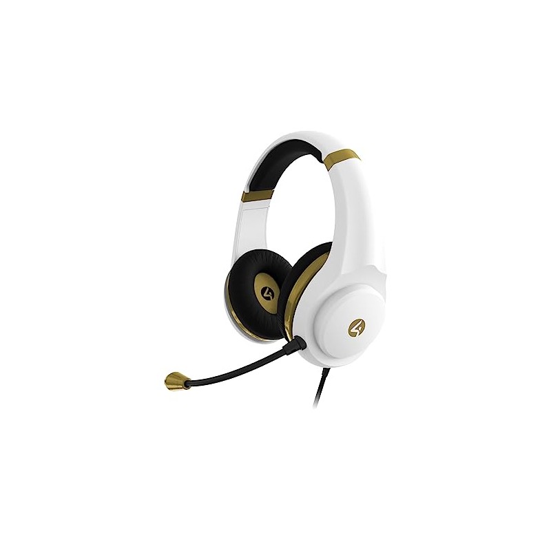 Audífonos Gamer 4Gamers XP Glass Edition BlancoDorado