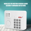 Motion Sensor Alarm, Wireless PIR Security Keypad Emergency Siren, Password