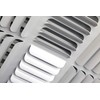 10" x 10" - 4-Way Curved Blade Supply Air Grille