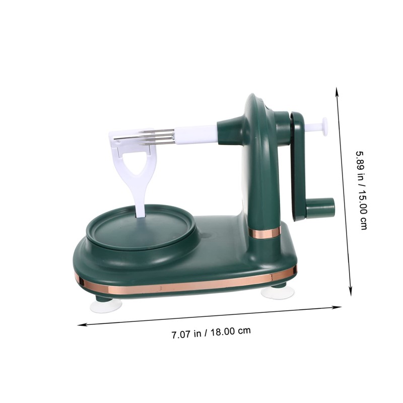 GRIRIW Hand Peeling Machine Fruit Peeler Slicer Pear Apple Easy