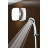 KAKUDAI 357-905-W Water Filter Stop Shower Head Large White