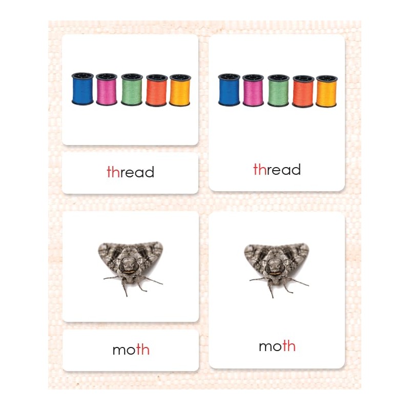 Phonetic Reading Cards Level 3, Group 1 (11 Packets)