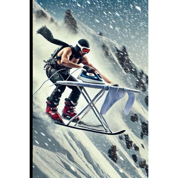 Extreme Ironing: Skiing Edition – Pressing the Slopes!: Perfect for