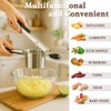 LunaCozy Large Potato Ricer, Heavy Duty Stainless Steel Potato Ricer