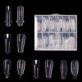 [Lungs_62] New Nail Soft Tip Extension Dual Foam Tip 5 Types (46431113) - Extension_DualTip-04／FREE / [룽스_62]뉴 네일 말캉팁 연장 듀얼 폼 팁 5종 (46431113) - 연장_듀얼팁-04／FREE