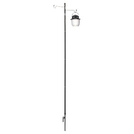 Coleman Pack-Away Lantern Stand, 25 x 3.5 x 124/93/62/31 cm, Table Attachment, Outdoors, Camping, Lightweight, Compact, Portable, Storage Case Included, Stable