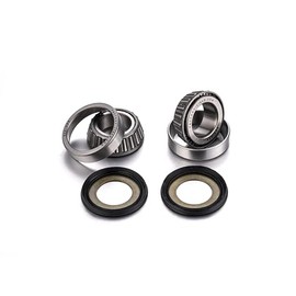 [Factory Links] Steering Stem Rebuild Kit for Honda GL1800 Gold Wing 01-17, Kawasaki KLX140, KX65, Yamaha YZ85 - for Exact Fitment see Description