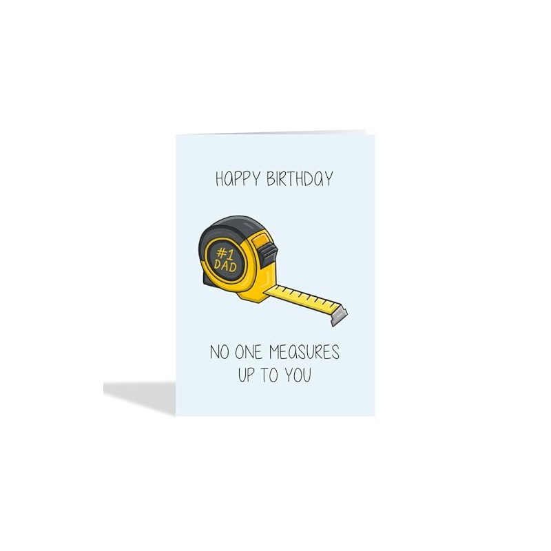 Tape Measure Birthday Card